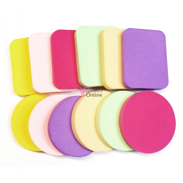 Bureti pentru make-up, set de 12 bucati MEIUSTAR